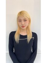 セット アンド バイ ルゥーダ 品川駅前店(SET and..by Rouxda.)&nbsp;ナチュラル韓国ヘアメイク