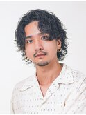 スパイラルパーマ/サーフカール/波打ちパーマ/グランジパーマ