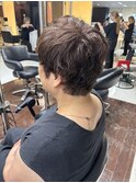 くせ毛ショート