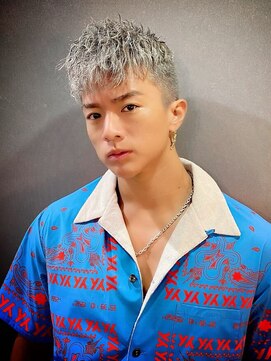 メンズ ラピス(Men's Lapis) シルバーダウンバング