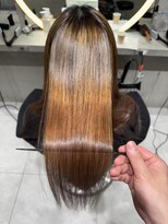 ロンドウル 熊本(Lond ulu) 暗めカラー/レイヤーカット/髪質改善/縮毛矯正/韓国ヘア