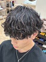 ボンドストーリールミエール(Bond Story lumiere)&nbsp;波巻きパーマ波巻きスパイラルラウンドマッシュ眉毛