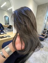 ジーナ 船橋(Zina)&nbsp;髪質改善＊ロングレイヤーグレーベージュ＊美髪【Zina船橋】