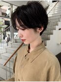 ショート/ショートボブ/顔周り/パーマ/ニュアンスパーマ