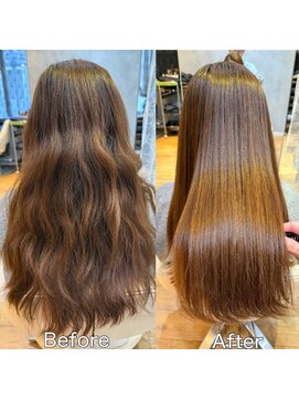 ノル(nol.) 髪質改善縮毛矯正/朝の時短をしたい方に!