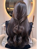 ロンド アンブル 四条烏丸(Lond ambre)&nbsp;平野実花/グレージュ/オリーブ/ブリーチなし/ダブルカラー