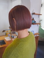 ディッセンバー 伊勢崎(December) 切りっぱなしボブ/ミニボブ/丸くないボブ/ヘーゼルベージュ