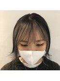 フェイスフレーミング インナーカラー