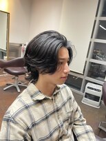 アッシュ 檀渓通店(ASCH) 色気センターパートレイヤー/名古屋美容室