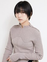 オンク 新宿(onk)&nbsp;黒髪/グレーベージュ/レイヤーロング/前髪パーマ[新宿駅]