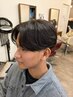 【★10月限定★】メンズカット+ニュアンスパーマ ¥9,900