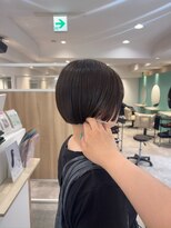 ビーヘアー 近鉄八尾店(Bee.hair)&nbsp;首元すっきり丸みミニボブ／近鉄八尾
