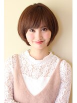 レウナ 外苑前(Reuna)&nbsp;大人女性ノームコアｘうぶバングｘ黒髪ｘ大人かわいい