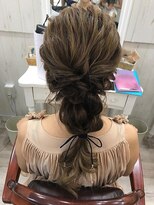 ルナクレセント (Luna crescent)&nbsp;編み下ろしヘア