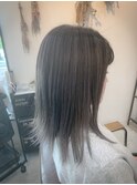 福山　バレイヤージュ　透け感カラー　〈ORCHESTRA〉