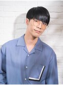 JohnnyMEN韓流ツーブロックスマートマッシュ