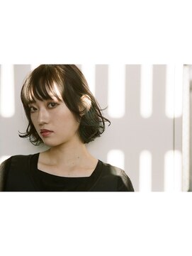 アデ アトリエ(ade atelier) インナーグリーンボブ