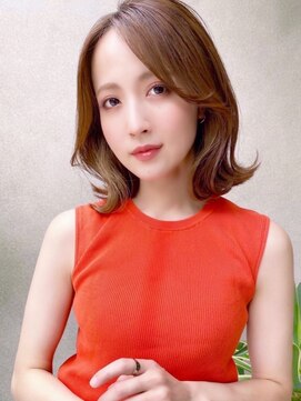 ブロウ ネックス ザ サロン 表参道(VLOW nex the salon) vlow表参道 タンバルモリ 上品ボブ 髪質改善 韓国 長屋