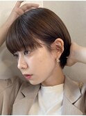 重めぷっつんショート