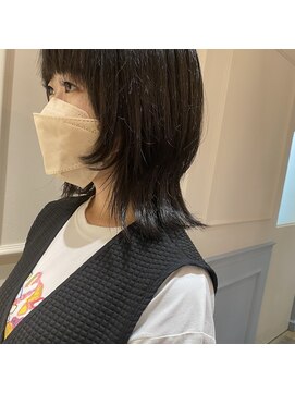 フレーム へアアンドトリートメント 天王寺北口店(FRAME) 個性派ウルフスタイル