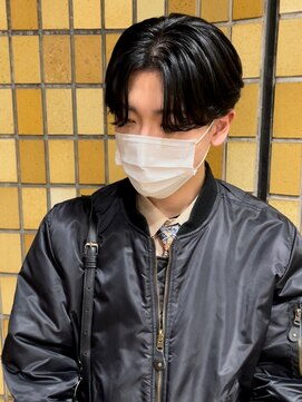 ラボー ノースプラザ店(LA'BO) 韓国風！センターパート