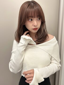 ボタン ハカタ(VOTAN hakata) 【柿本真優】ふわっとワンカールで可愛い★レイヤーカット