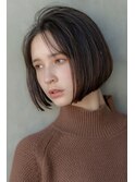 大人ナチュラルショートボブ/大人可愛い/20代30代/髪質改善