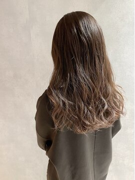 アイディール(:ideal) ２０代３０代４０代ブリーチを使わない透明感☆シアーベージュ