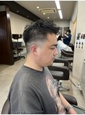 メンズフェードショート
