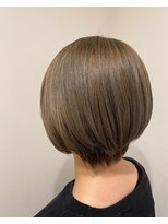 ウーヴリール 総社店(ouvrir)&nbsp;似合わせカット×ミルキーベージュ