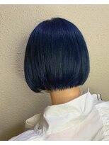 クエントバイアルティナ 大宮店(cuento by artina)&nbsp;ディープブルー×ミニボブ