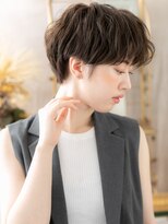 カバー ヘア ブリス 川口東口駅前店(COVER HAIR bliss) ショートマッシュボブパーマヘルシースタイルa川口20代30代40代