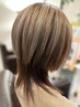 【前髪のクセ改善】高濃度炭酸泉+Cut+前髪縮毛矯正￥7900