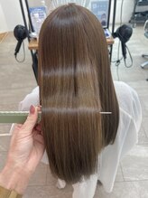 【極上艶髪】超高濃度水素ケアカラー＆超高濃度水素ケアストレート[金沢市/美容院]
