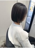 コントラストハイライト×艶BOB