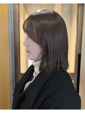 アーク 表参道(arc) 外ハネロブ × ブラウンベージュ