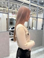 ロンド レア 天神大名店(Lond Le’a)&nbsp;デザインカラー/レイヤーカット/ウェットヘア/オリーブベージュ