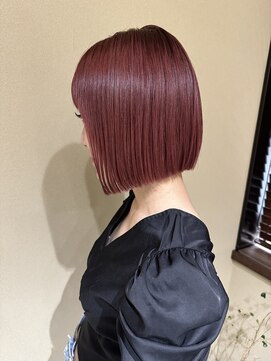 ゼン(Zen.) 赤×ボブ