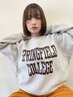 平日限定　カット＋透明感カラー＋魔法のバブル＋4stepトリートメント