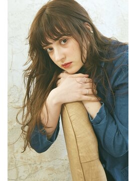 ニュイ 高槻 阪急茨木店(nui) 黒髪ボブルフネビージュ小顔ワンレンスペインカール