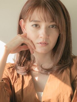 セレスト 川口店(CELESTE) Premiumカシミアストレート(縮毛矯正) +イノアカラー白髪ぼかし