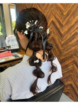ヘアーデザイン ピニック(hair design P2C) お呼ばれヘア