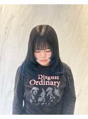 裾カラー×レイヤーカット