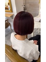 シアン 立川店(Shian)&nbsp;ミニボブ×チェリーレッド