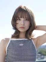 アルティファータ(artifata)&nbsp;くびれミディアムレイヤー 柔らか ブラウン ナチュラル