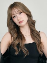 サンクマーケット 渋谷(cinq MARKET) 渋谷ミルクティーベージュハイトーンカラーヘーゼルベージュ韓国