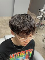 ノイセル 西本町(Noisyle) ブラウンベージュ×シャドウパーマ