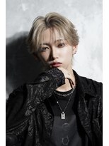 スキル ミナム 表参道(SKILL MiNam)&nbsp;ホワイトベージュ×シースルーセンターパート