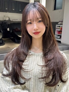 ロンドネートゥル 新潟(Lond naitre) 新潟／万代／髪質改善／レイヤー／ベージュ