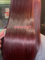 モレッティウィズリゴヘアー(Moretti with RIGO hair)&nbsp;ワインレッド